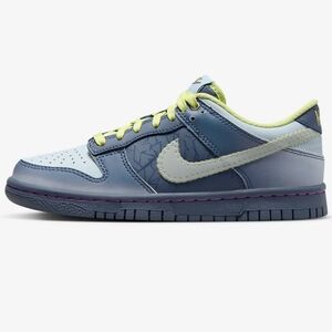 *NIKE Dunk Low Diffused Blue / Blue Tint / Luminous Green  NIB